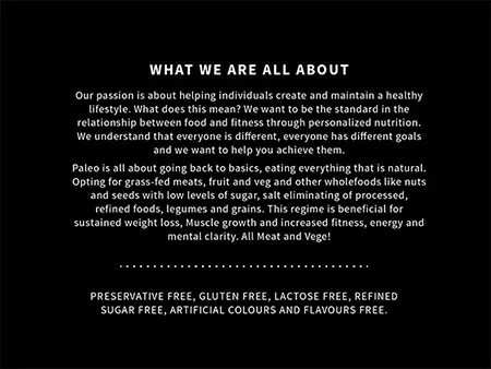 Prepackaged Meal Branding Design and Marketing